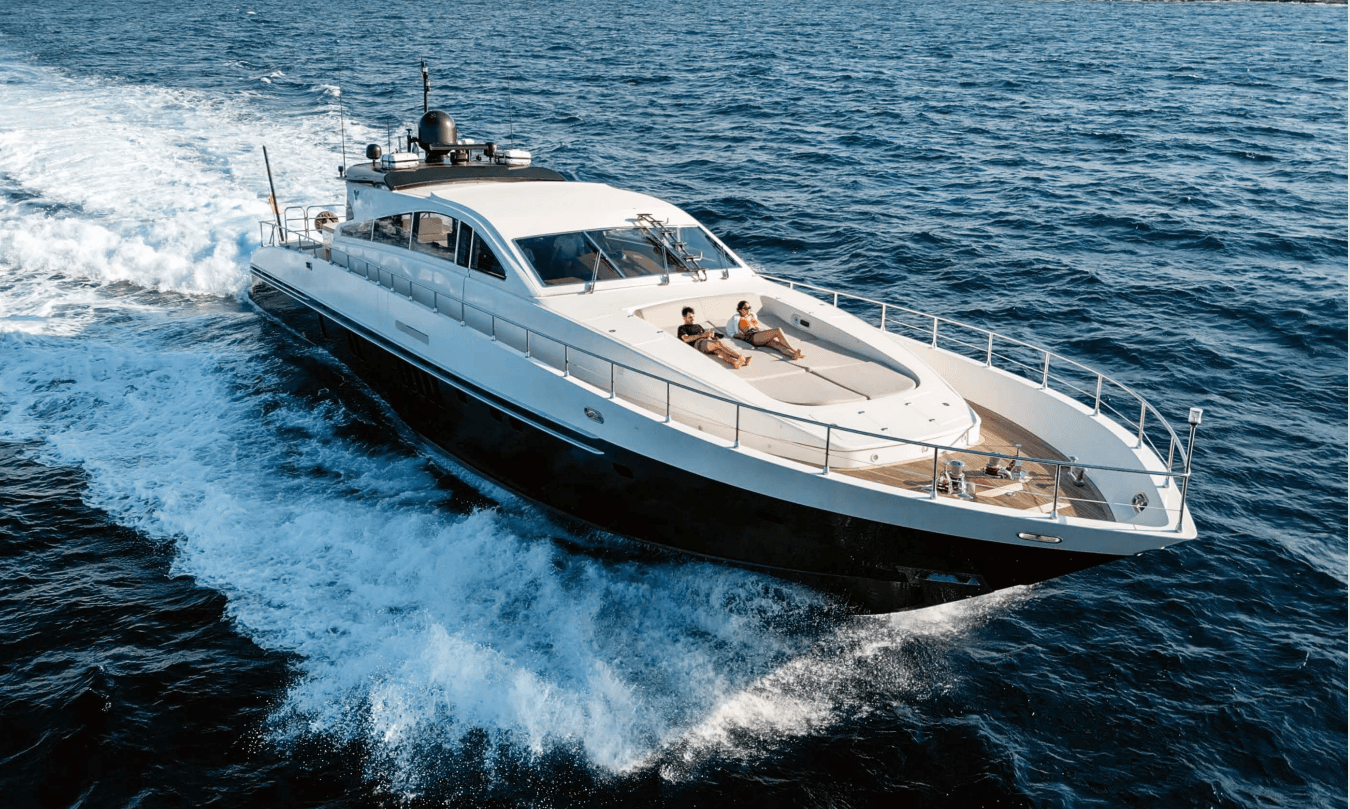 AYA ONE — 90-99ft luxury yacht charter in Ibiza
