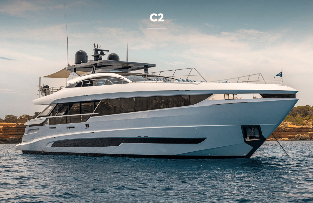 C2 — 100ft+ luxury yacht charter in Ibiza