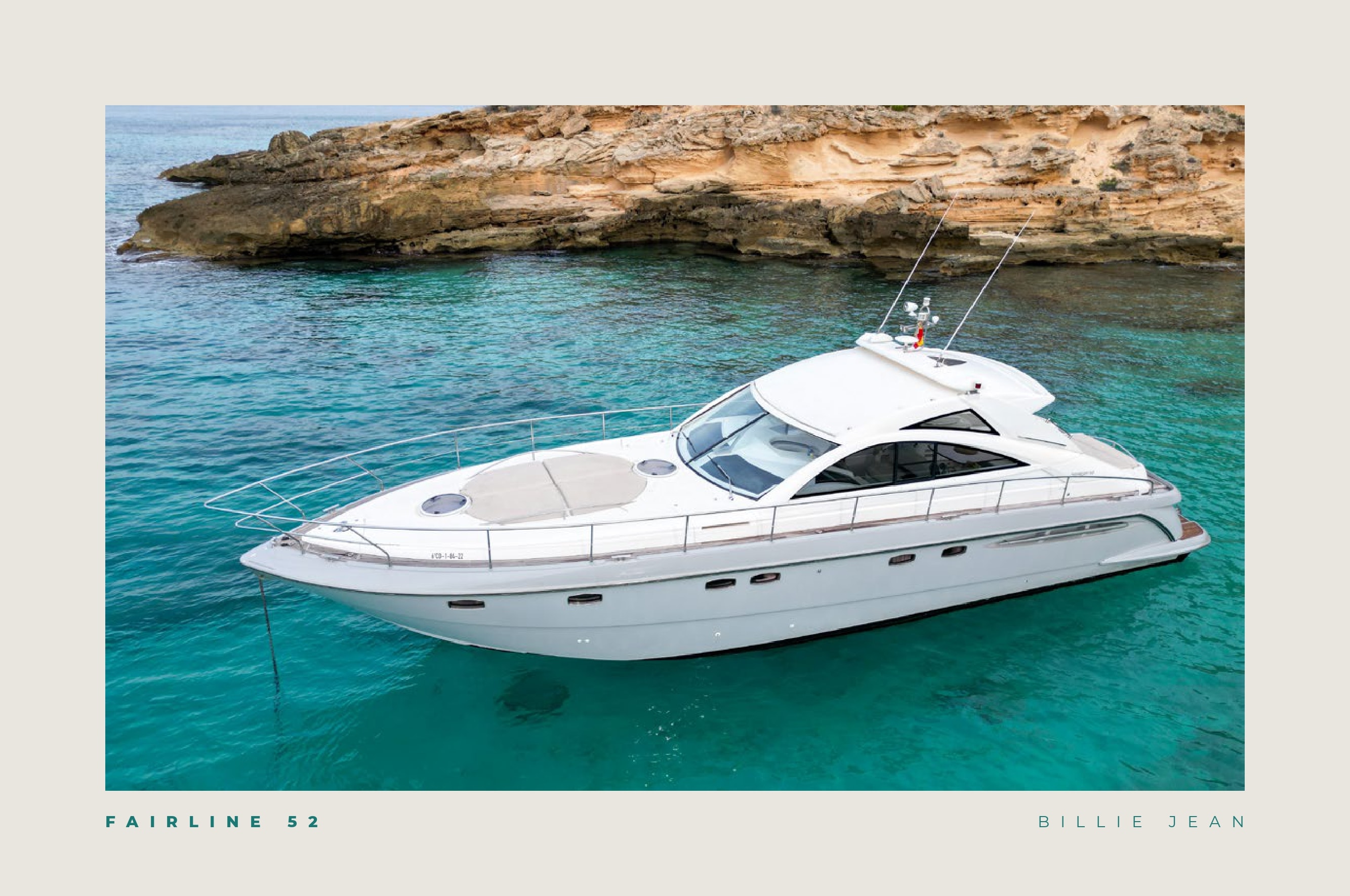 BILLIE JEAN yacht charter Ibiza — photo 3