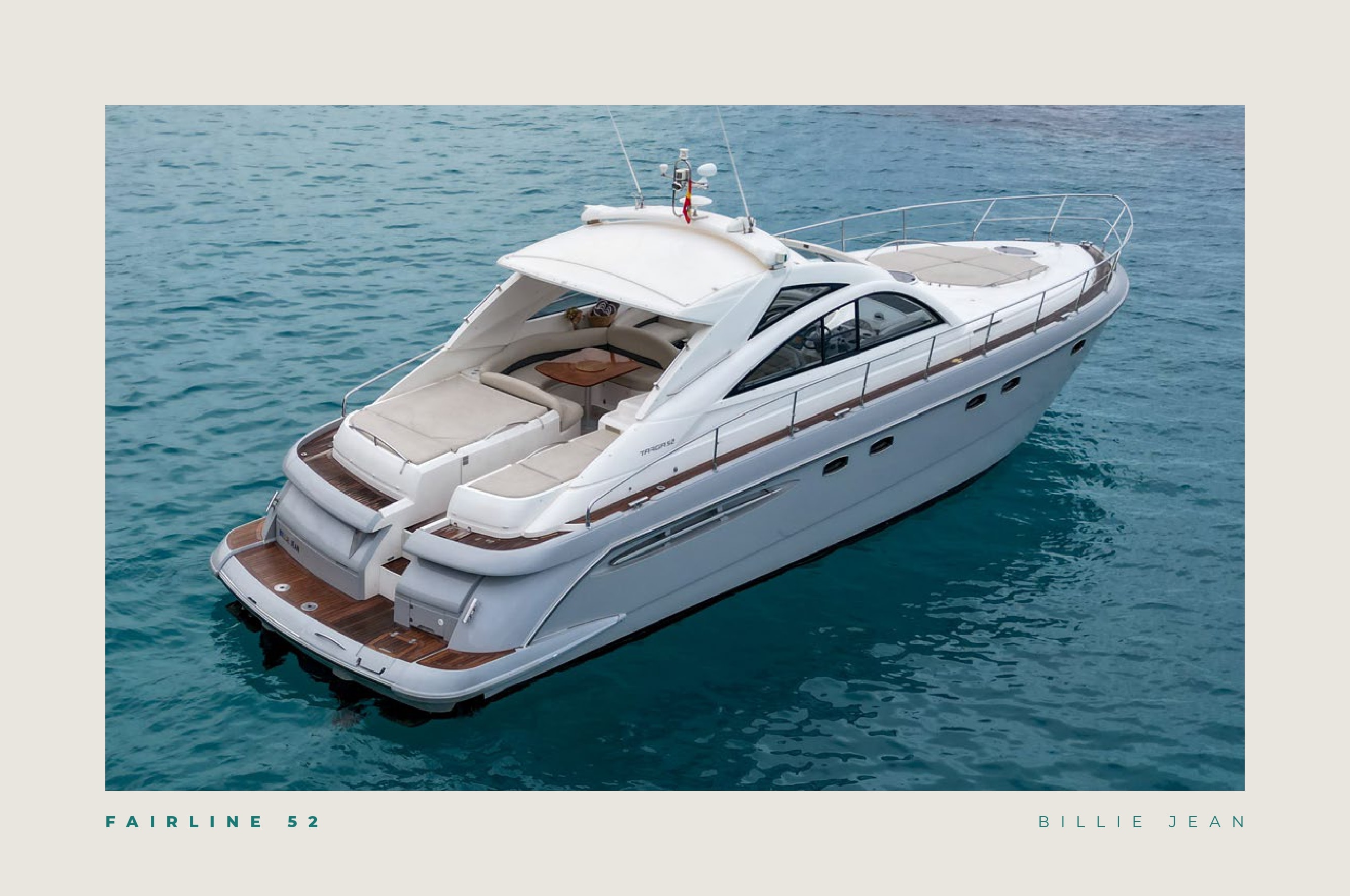 BILLIE JEAN yacht charter Ibiza — photo 5