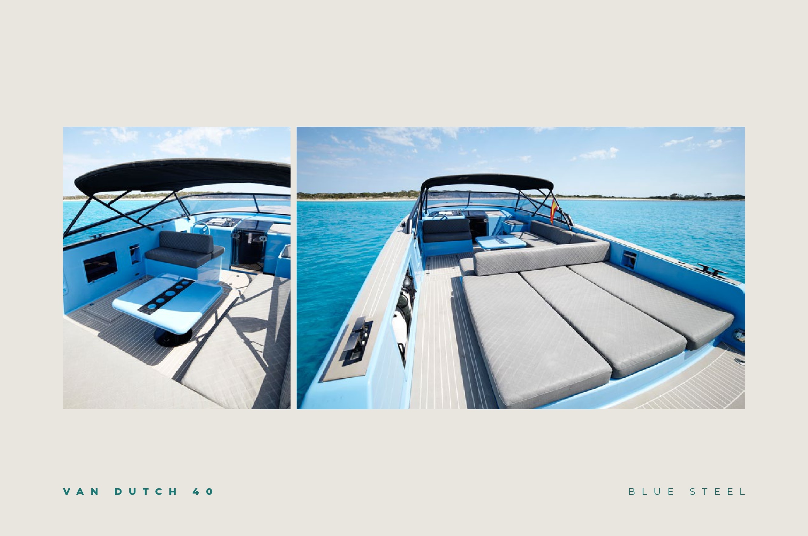 BLUE STEEL yacht charter Ibiza — photo 8