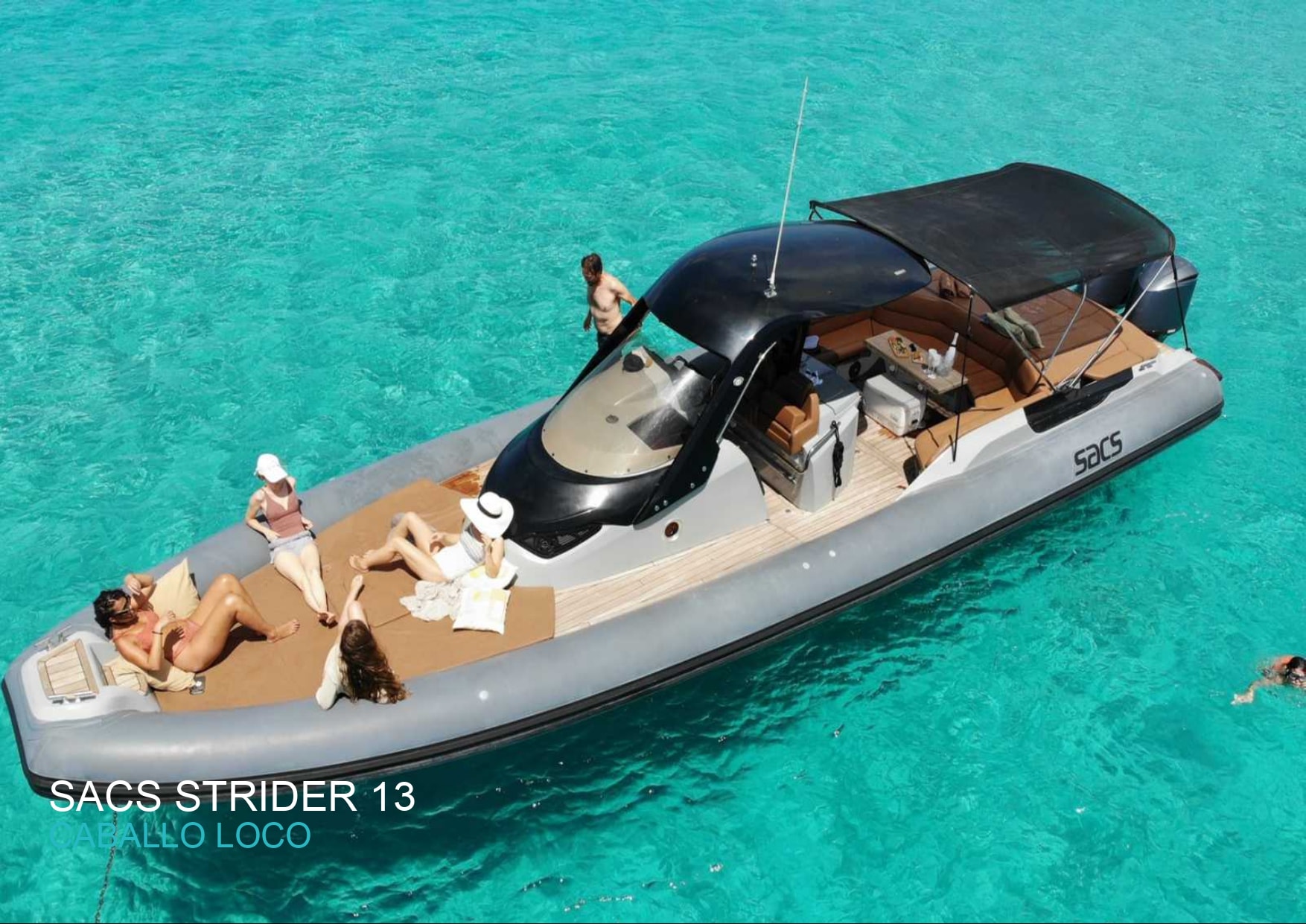 CABALLO LOCO yacht charter Ibiza — photo 2