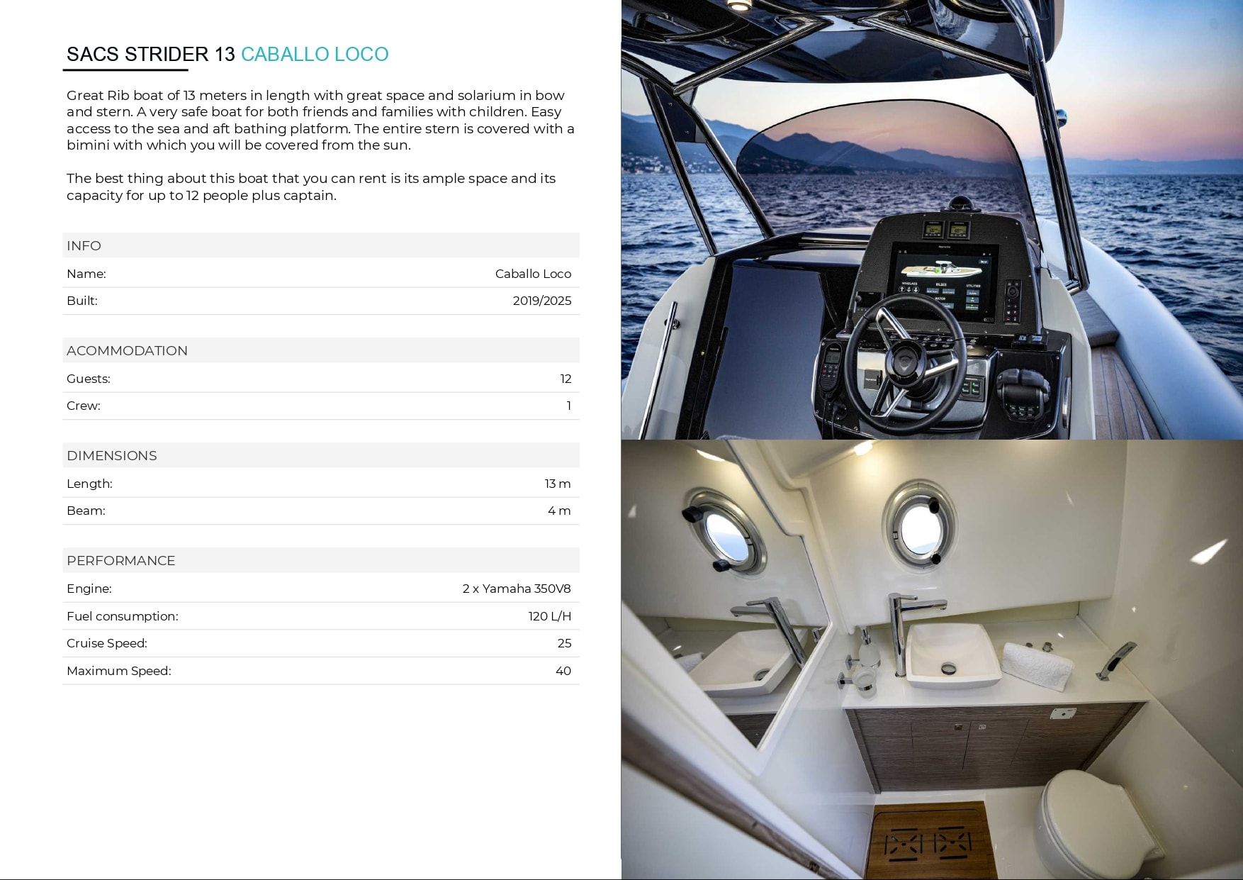 CABALLO LOCO yacht charter Ibiza — photo 3