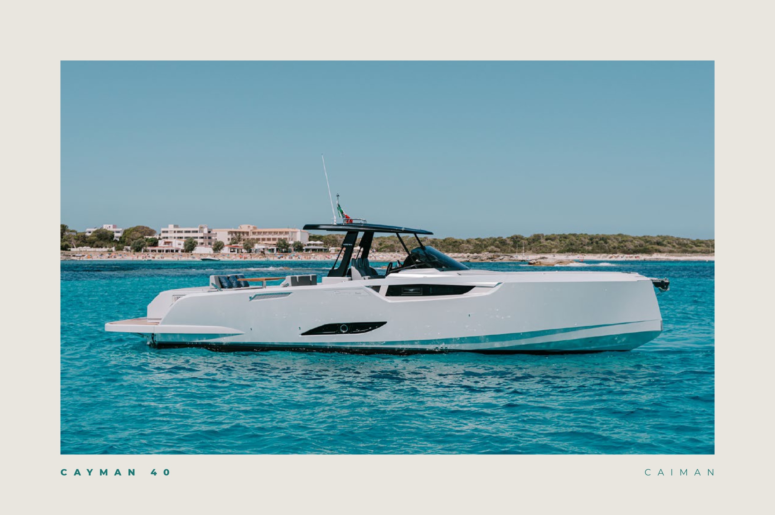 CAIMAN yacht charter Ibiza — photo 3