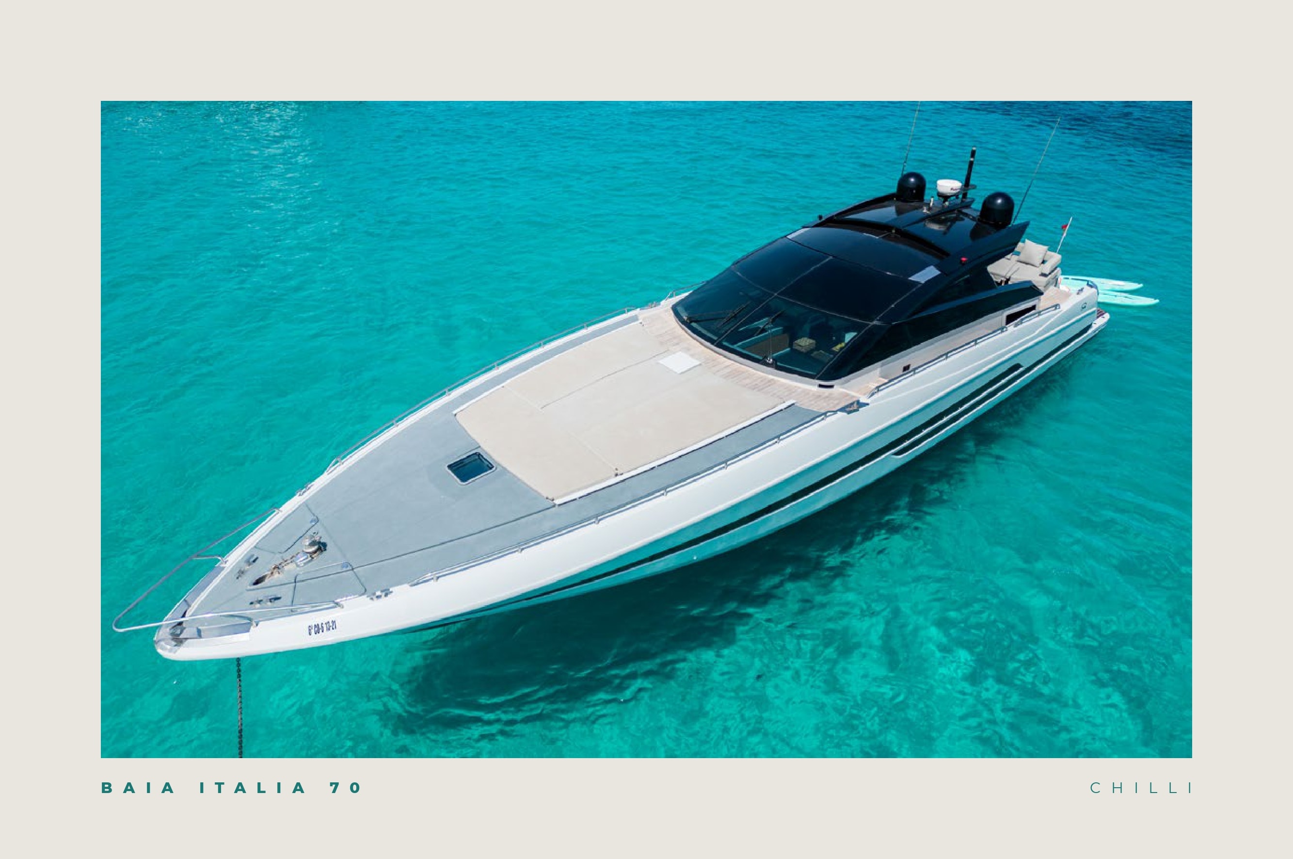 CHILLI yacht charter Ibiza — photo 4