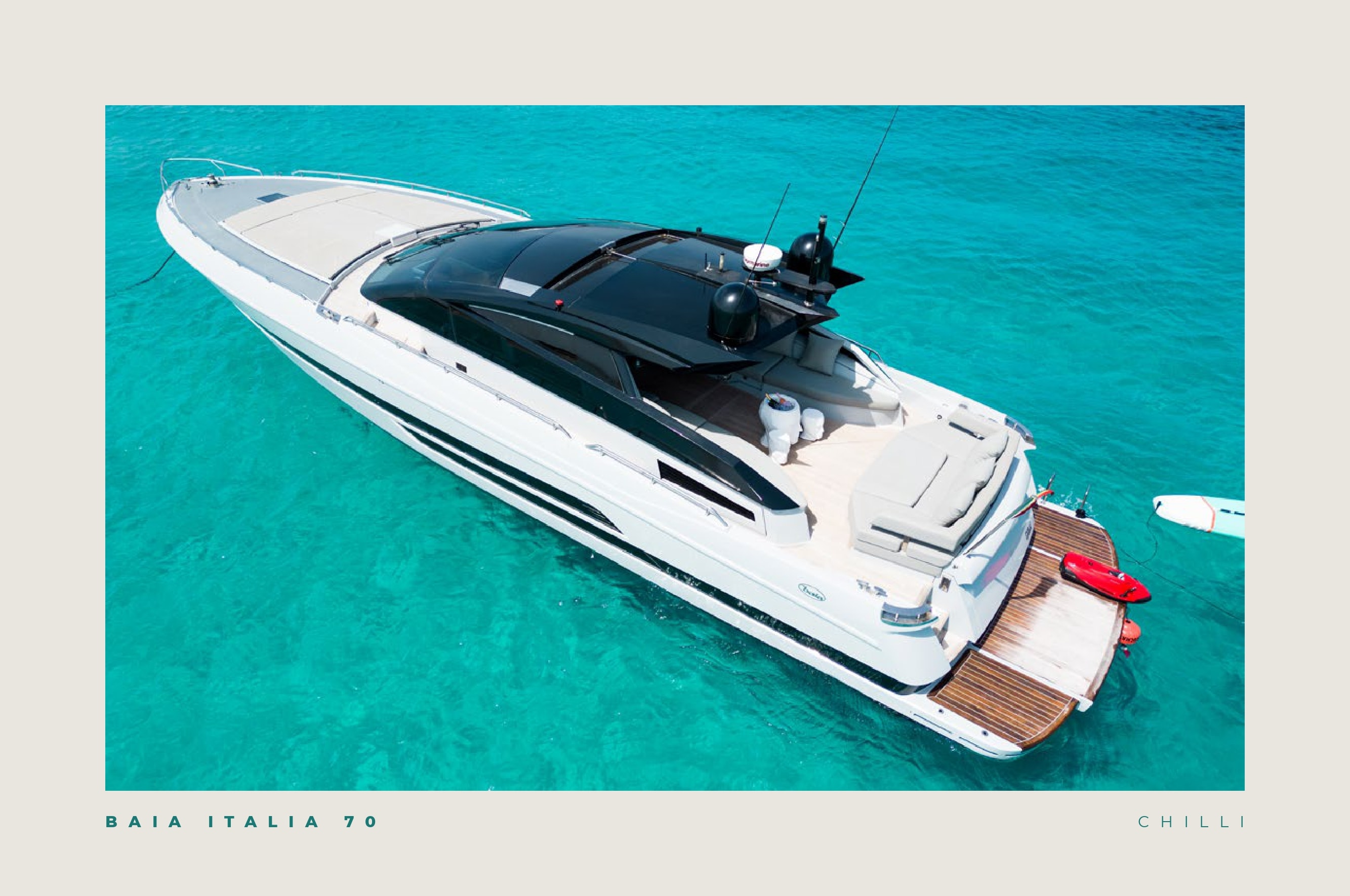 CHILLI yacht charter Ibiza — photo 5