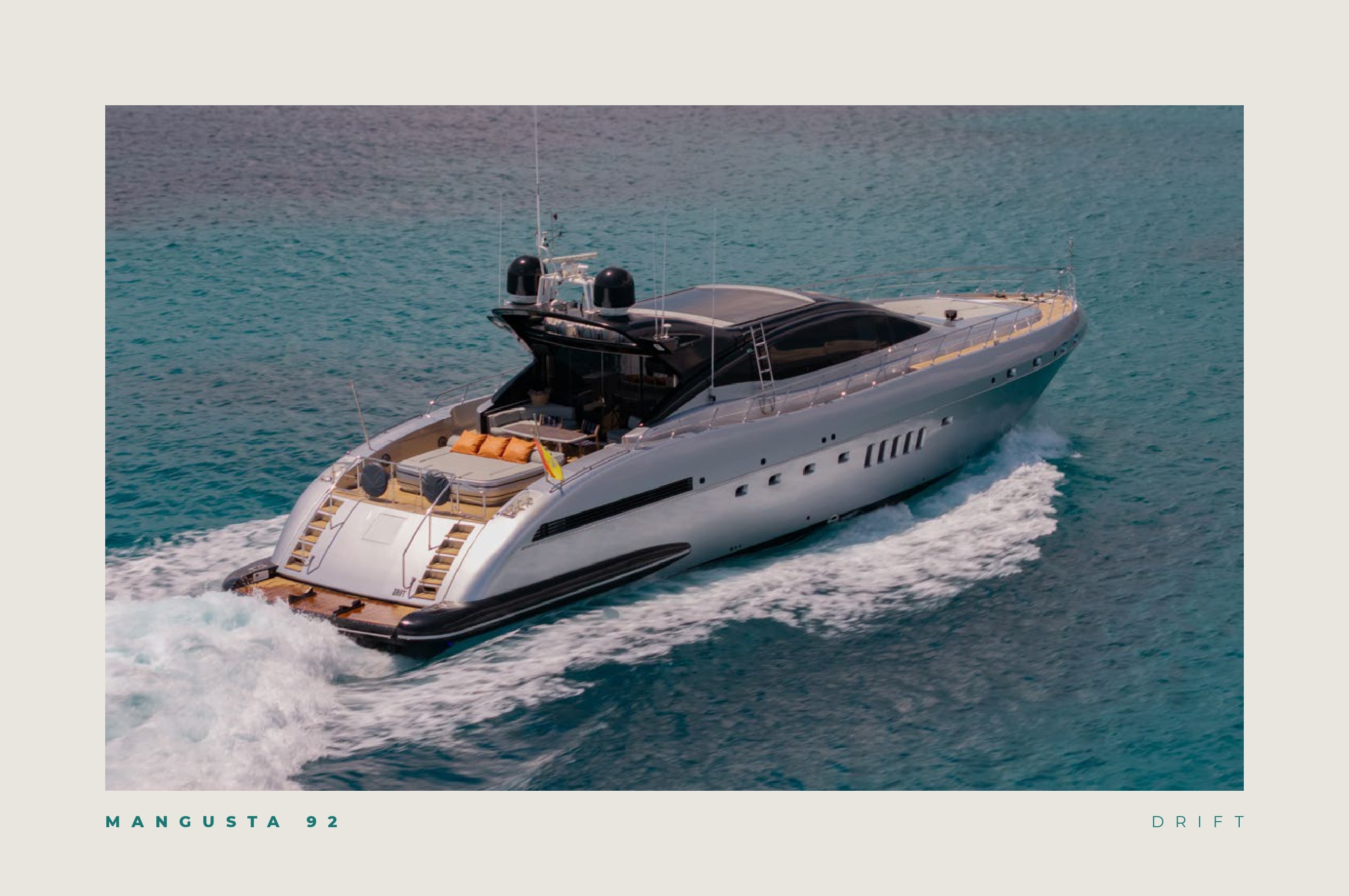 DRIFT yacht charter Ibiza — photo 4