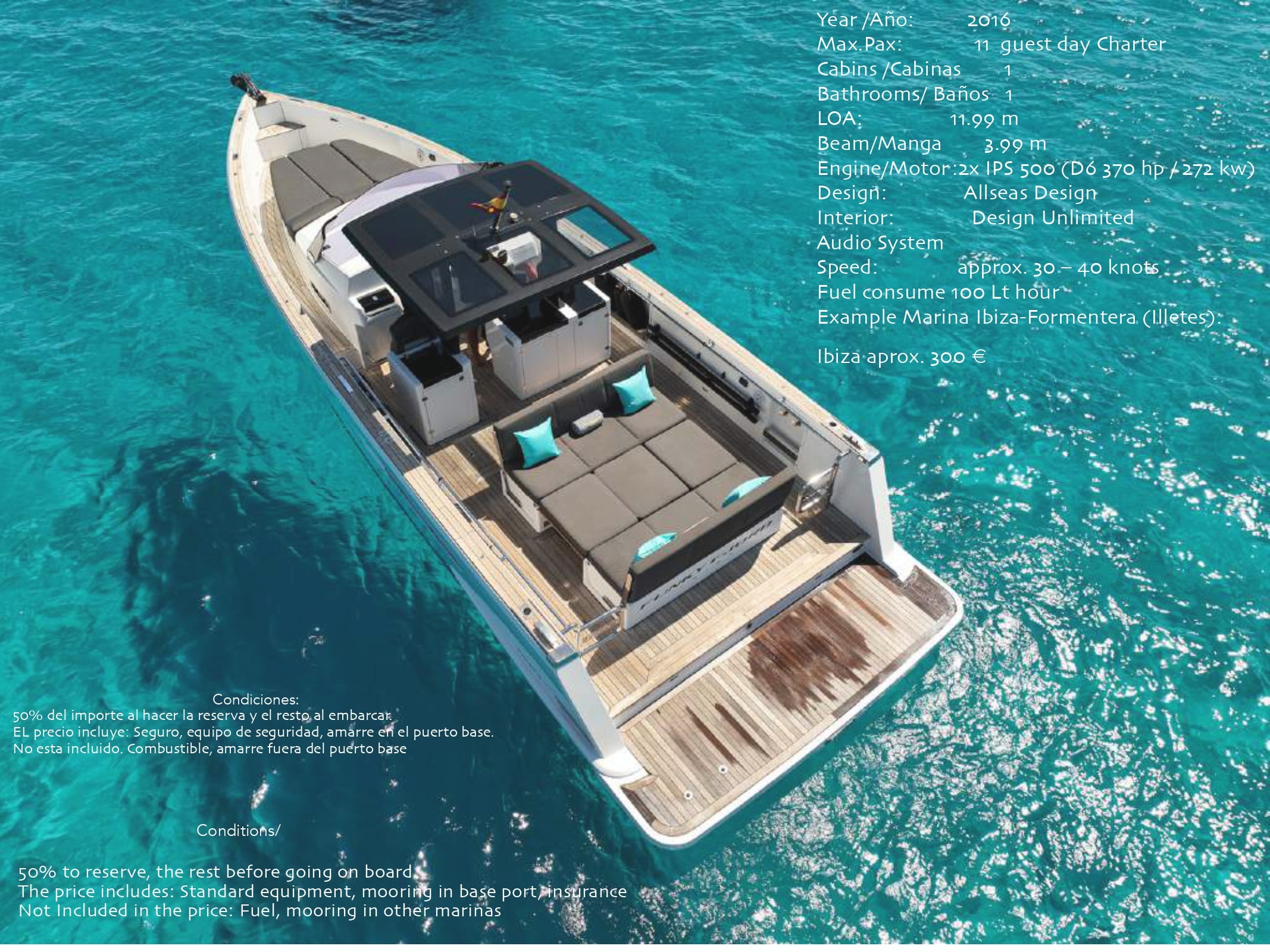 BELI & FUNKY yacht charter Ibiza — photo 5
