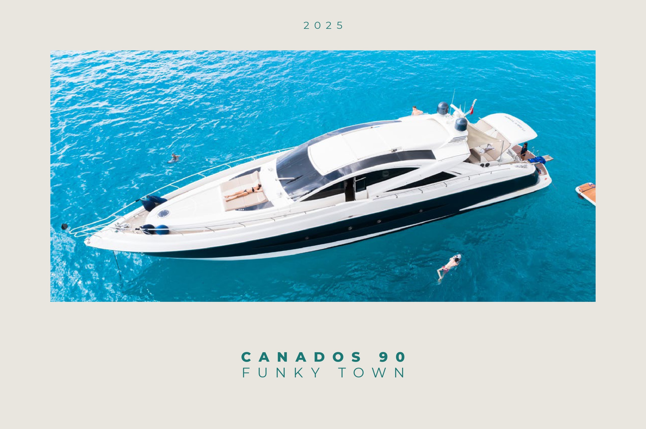 FUNKY TOWN yacht charter Ibiza — photo 2