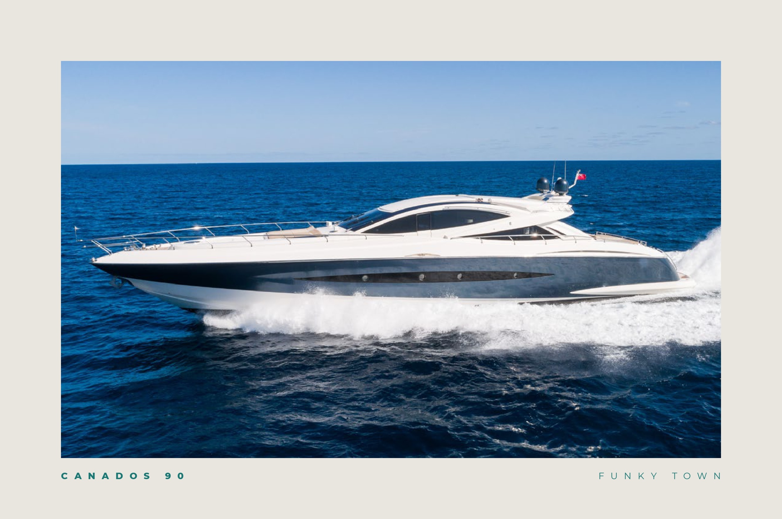 FUNKY TOWN yacht charter Ibiza — photo 3