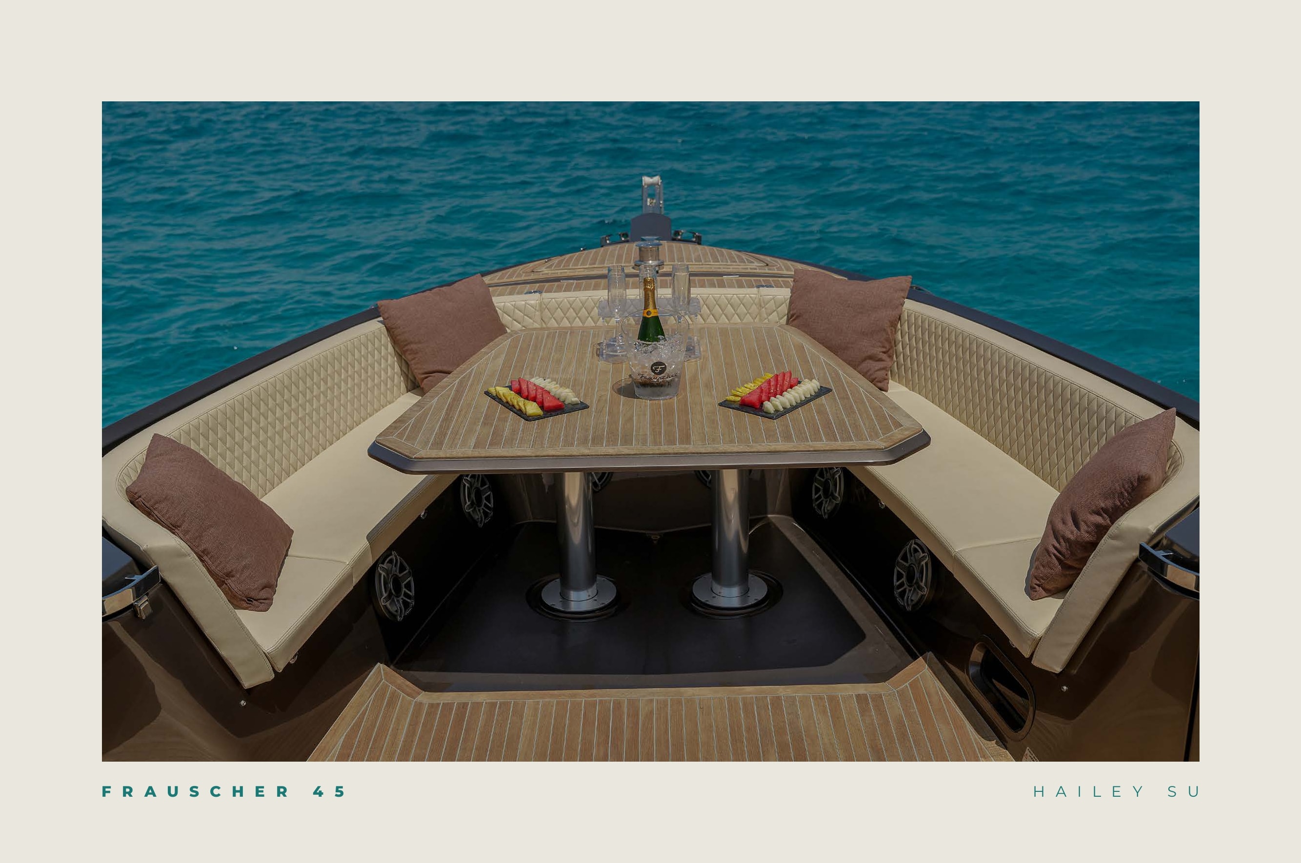 HAILEY SU yacht charter Ibiza — photo 10