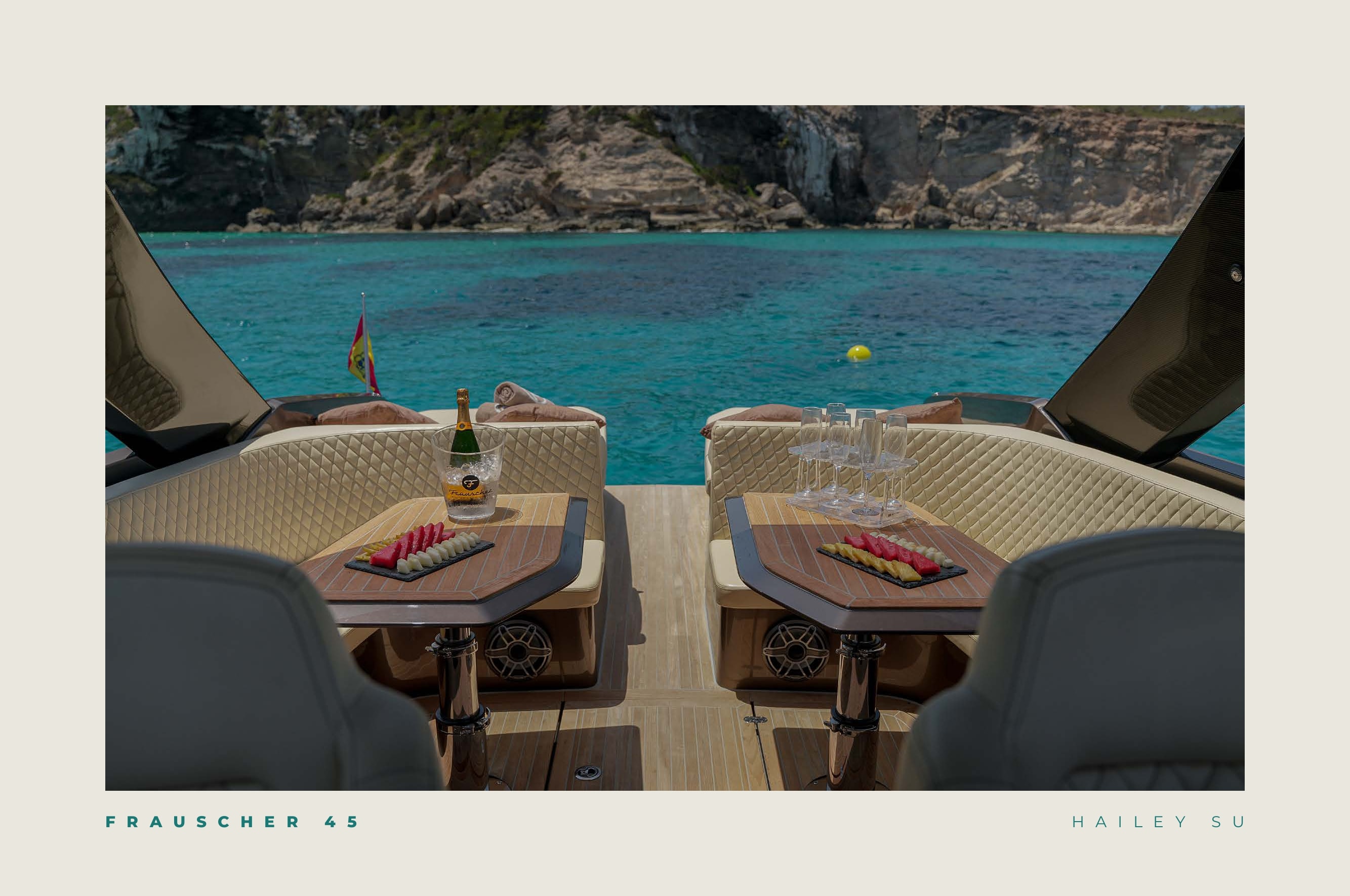 HAILEY SU yacht charter Ibiza — photo 12