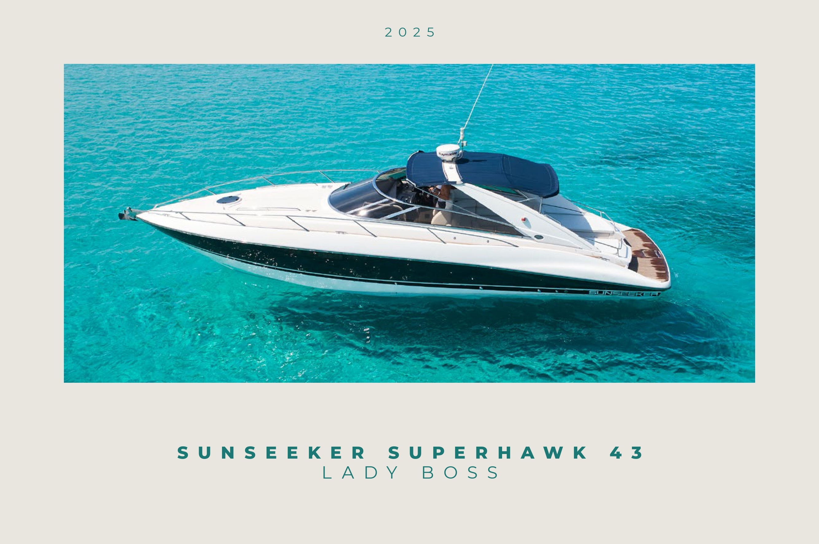 LADY BOSS yacht charter Ibiza — photo 2