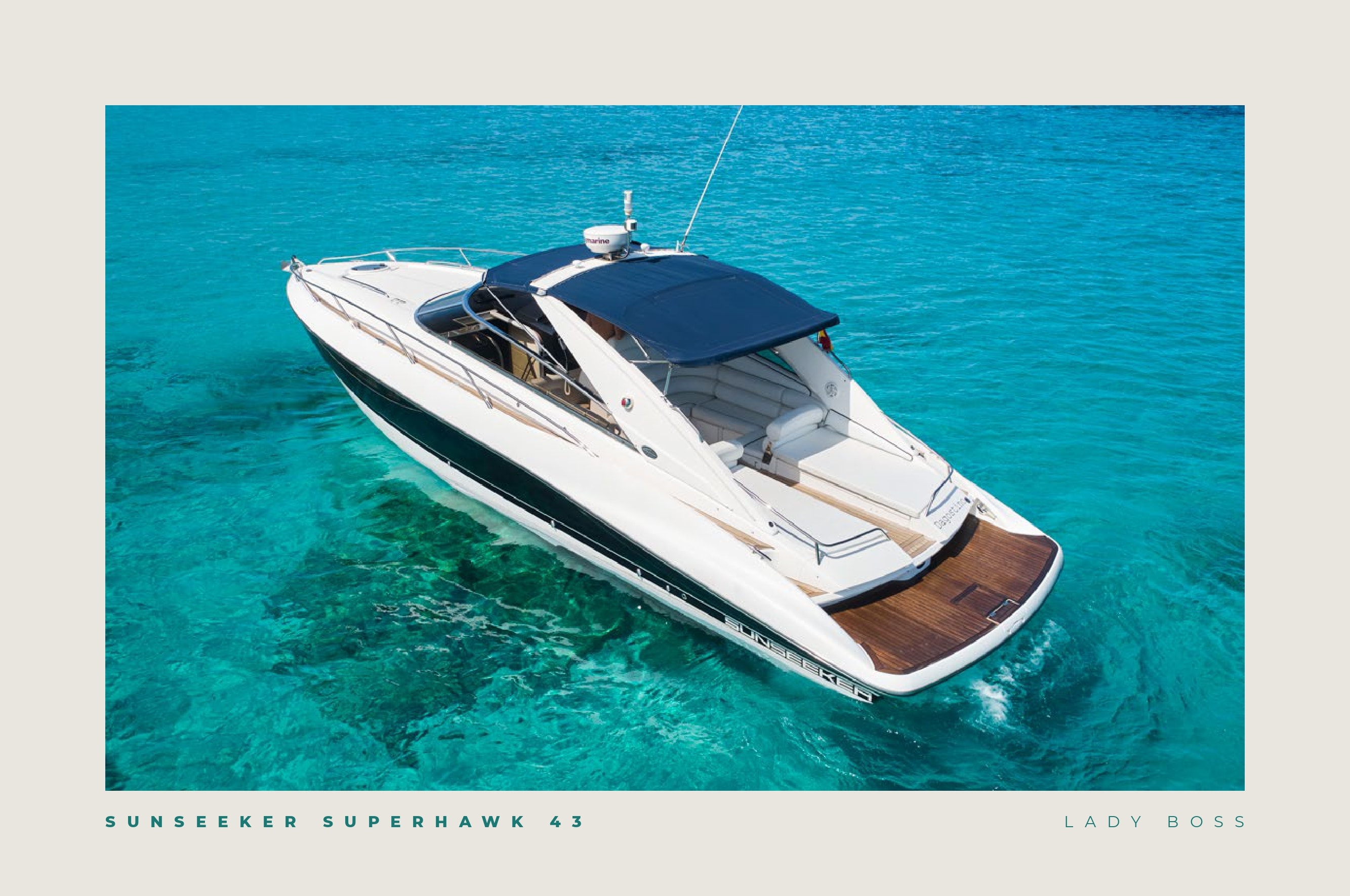 LADY BOSS yacht charter Ibiza — photo 3