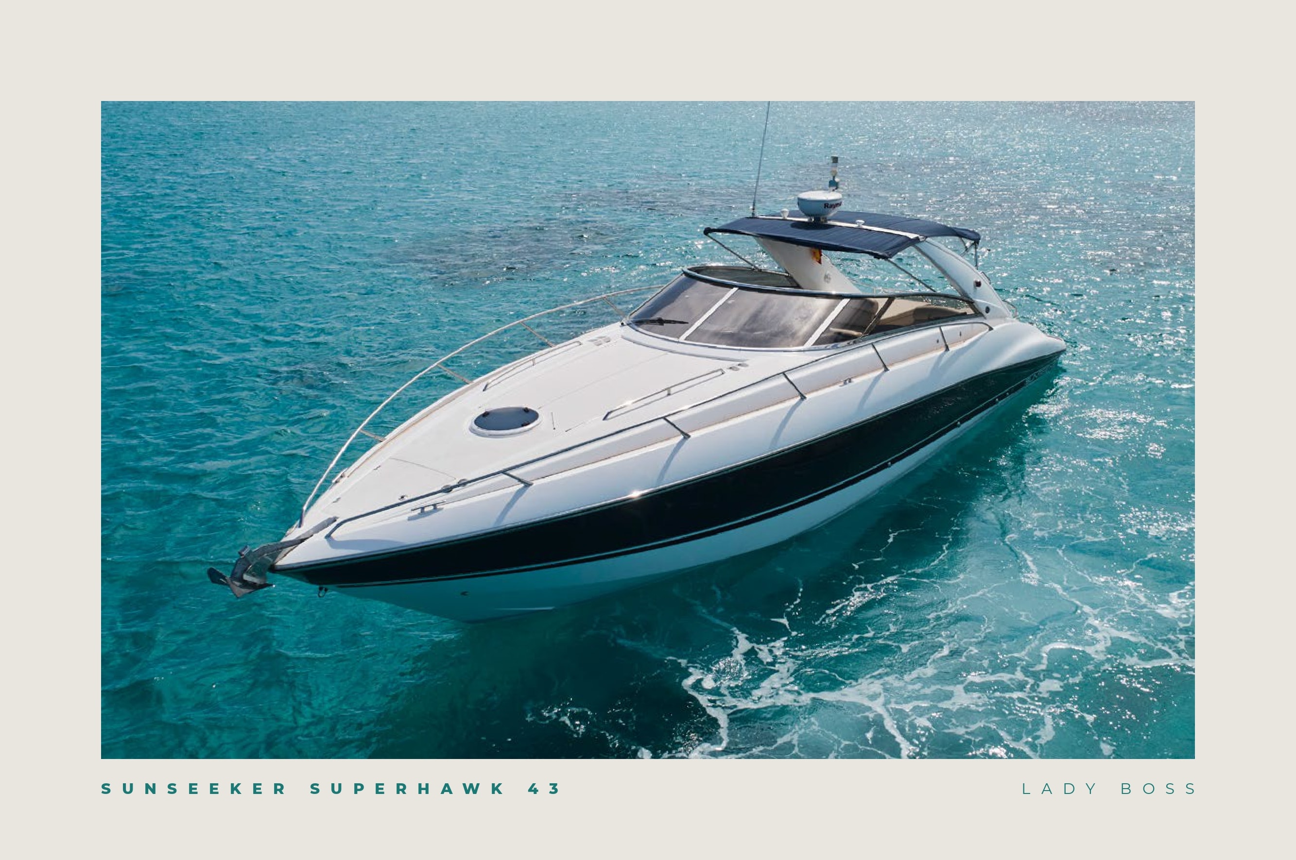 LADY BOSS yacht charter Ibiza — photo 5
