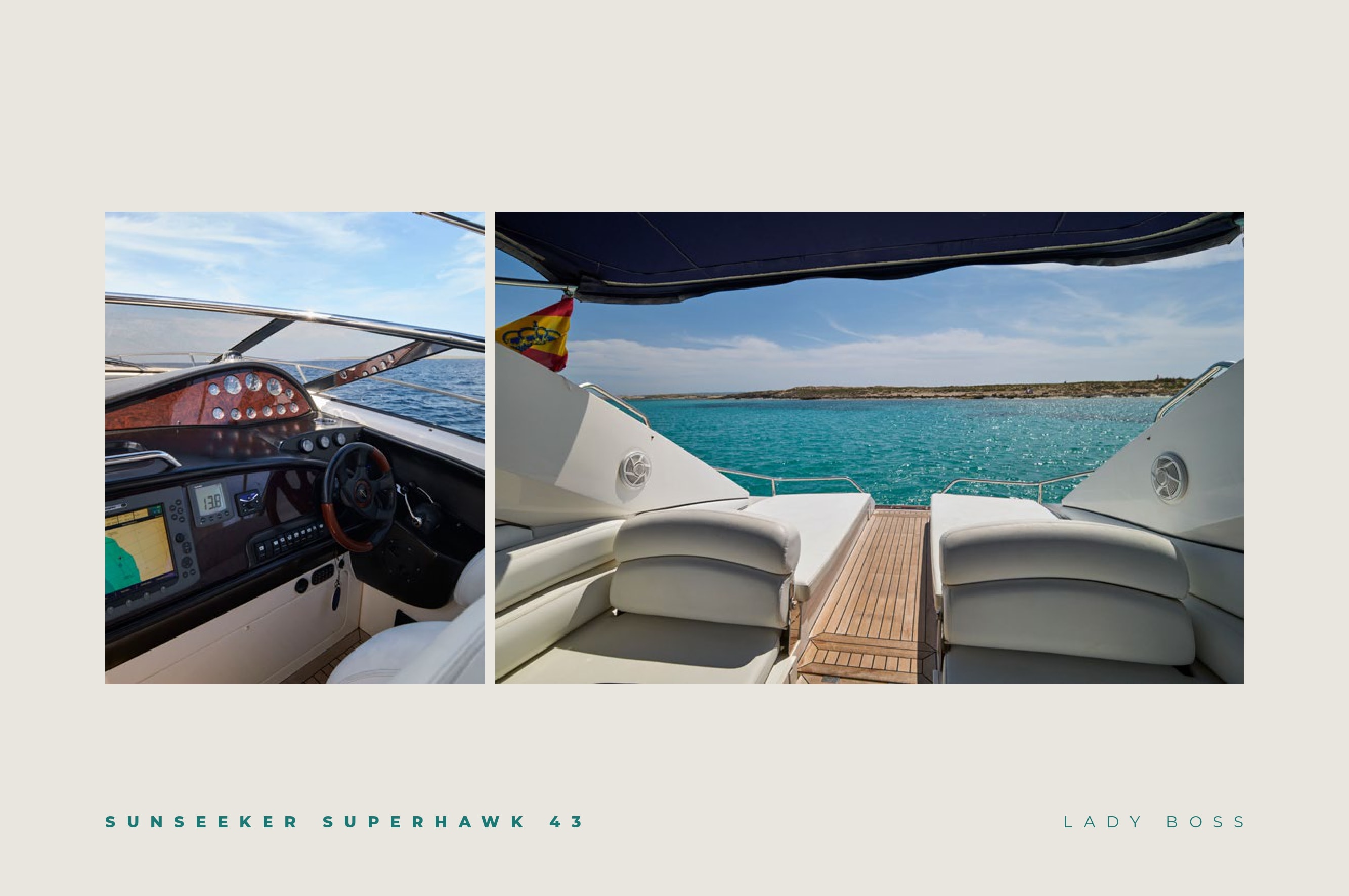 LADY BOSS yacht charter Ibiza — photo 7