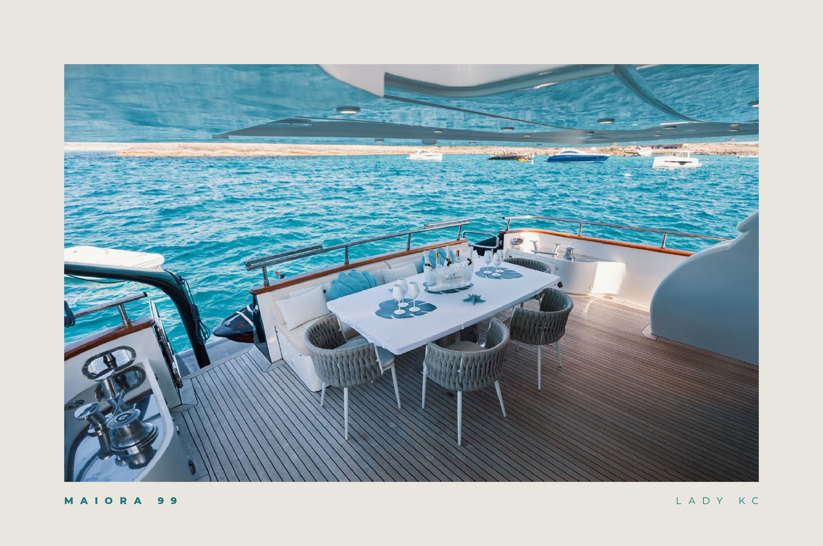 LADY KC yacht charter Ibiza — photo 8
