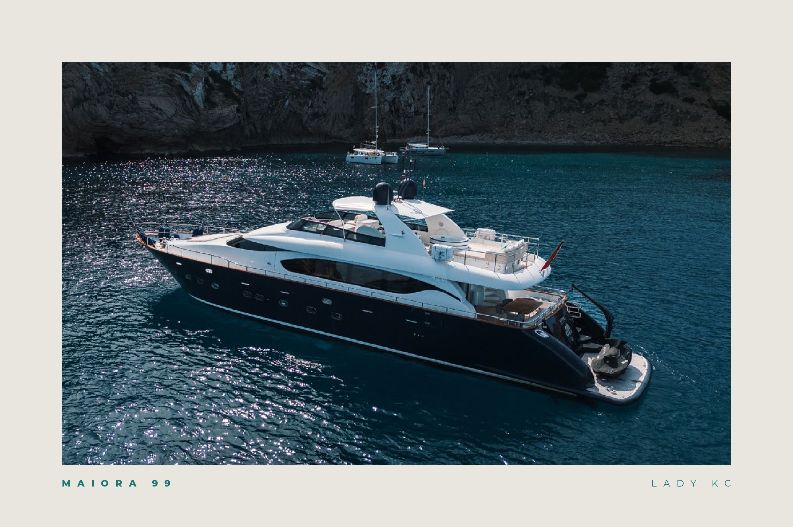 LADY KC yacht charter Ibiza — photo 5
