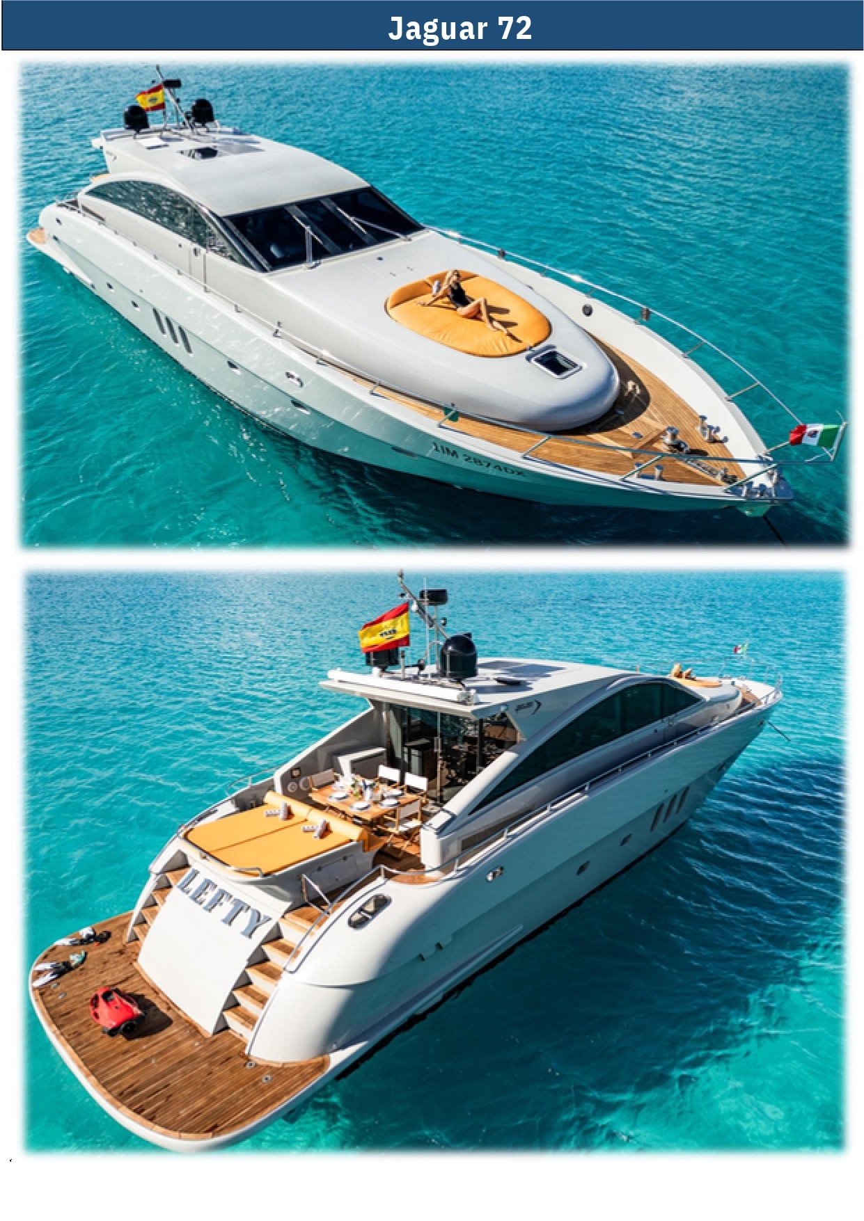 LEFTY yacht charter Ibiza — photo 2