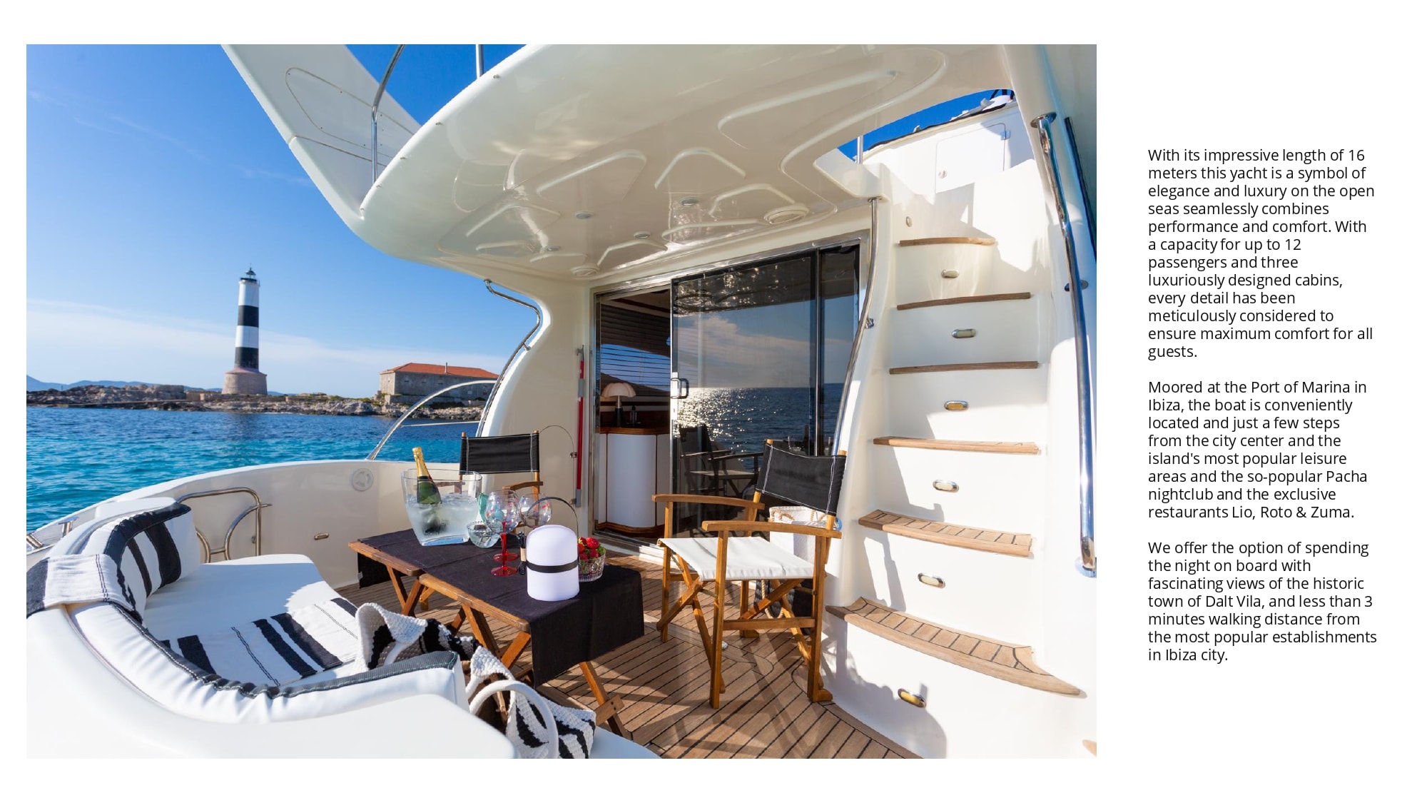 MAJESTIC SKY yacht charter Ibiza — photo 7