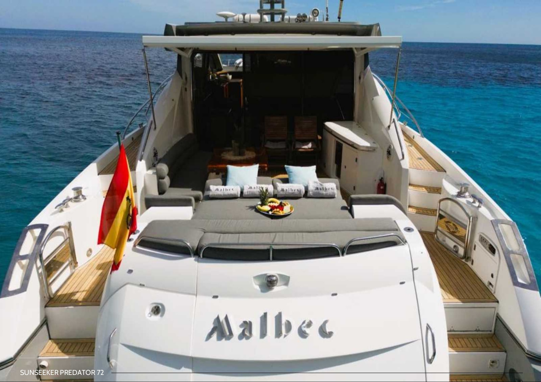 MALBEC yacht charter Ibiza — photo 24