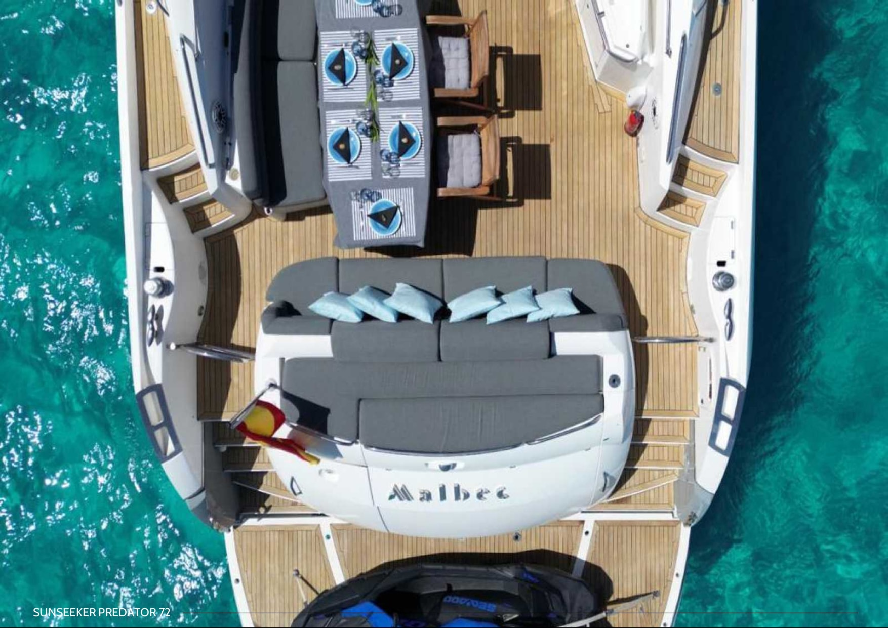 MALBEC yacht charter Ibiza — photo 28
