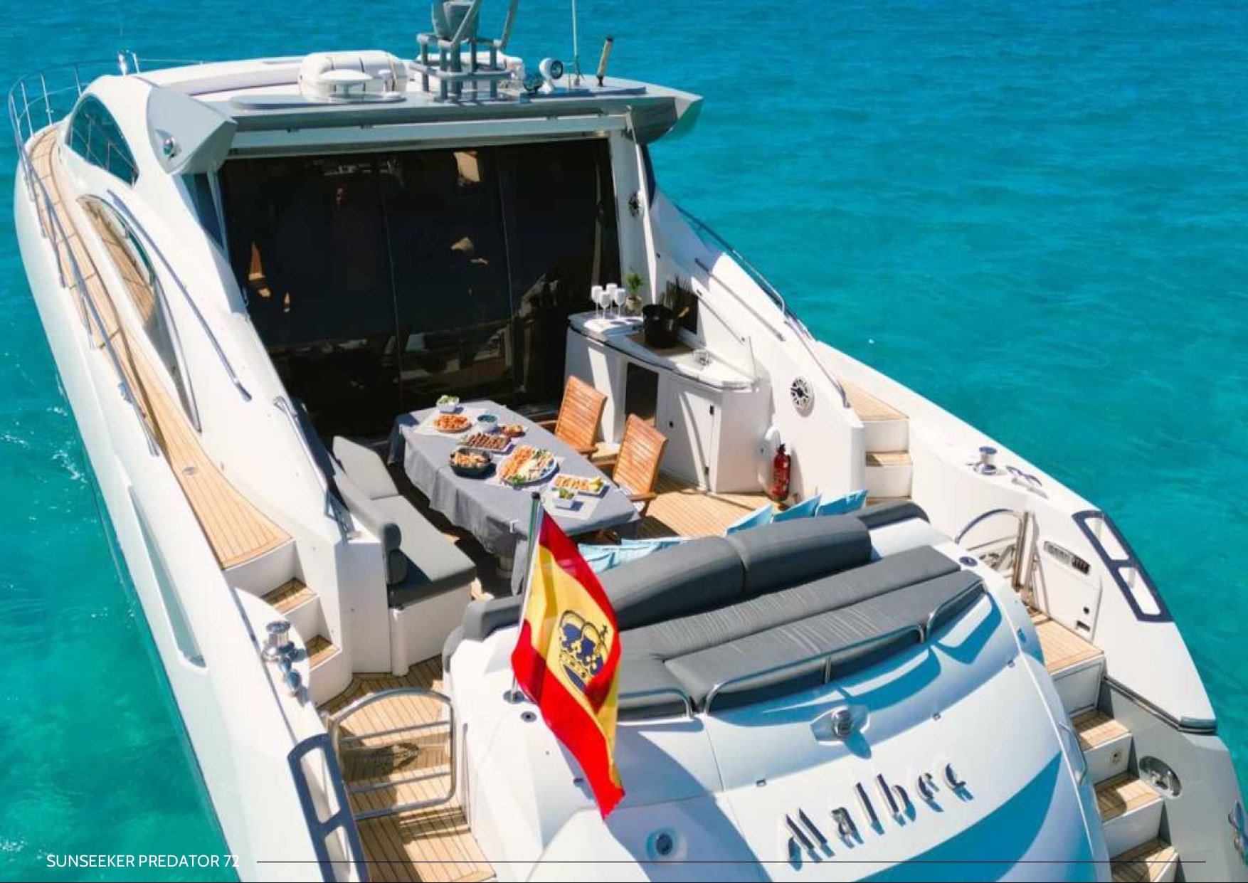 MALBEC yacht charter Ibiza — photo 30
