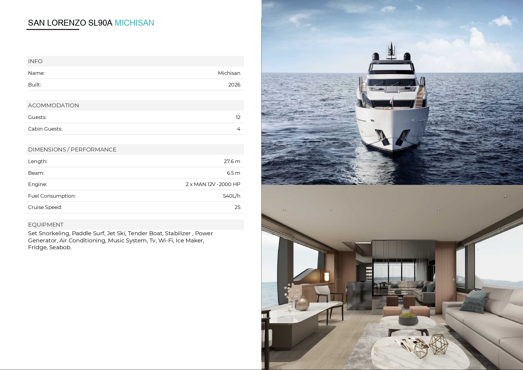 MICHISAN yacht charter Ibiza — photo 3