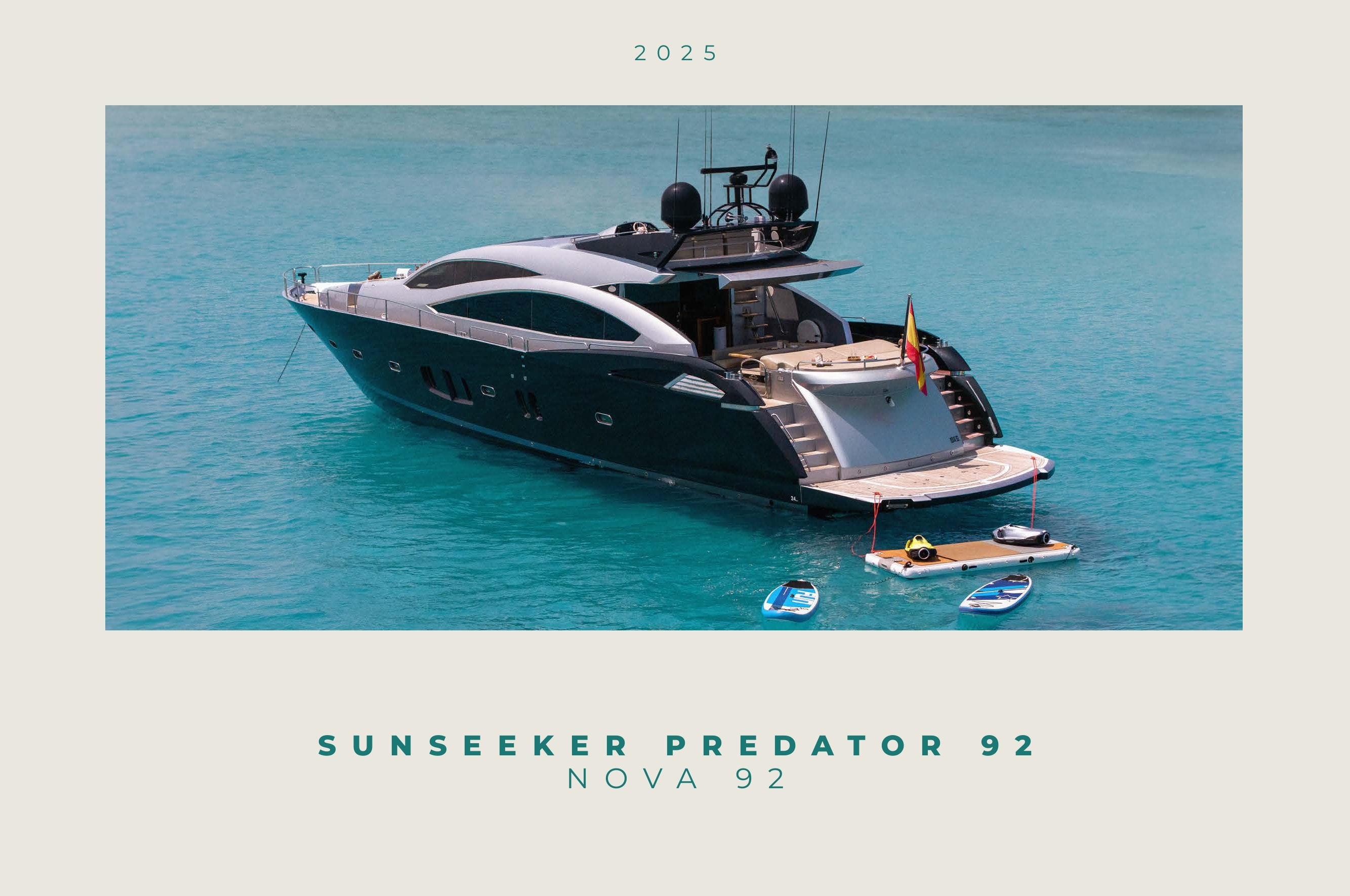NOVA 92 yacht charter Ibiza — photo 2