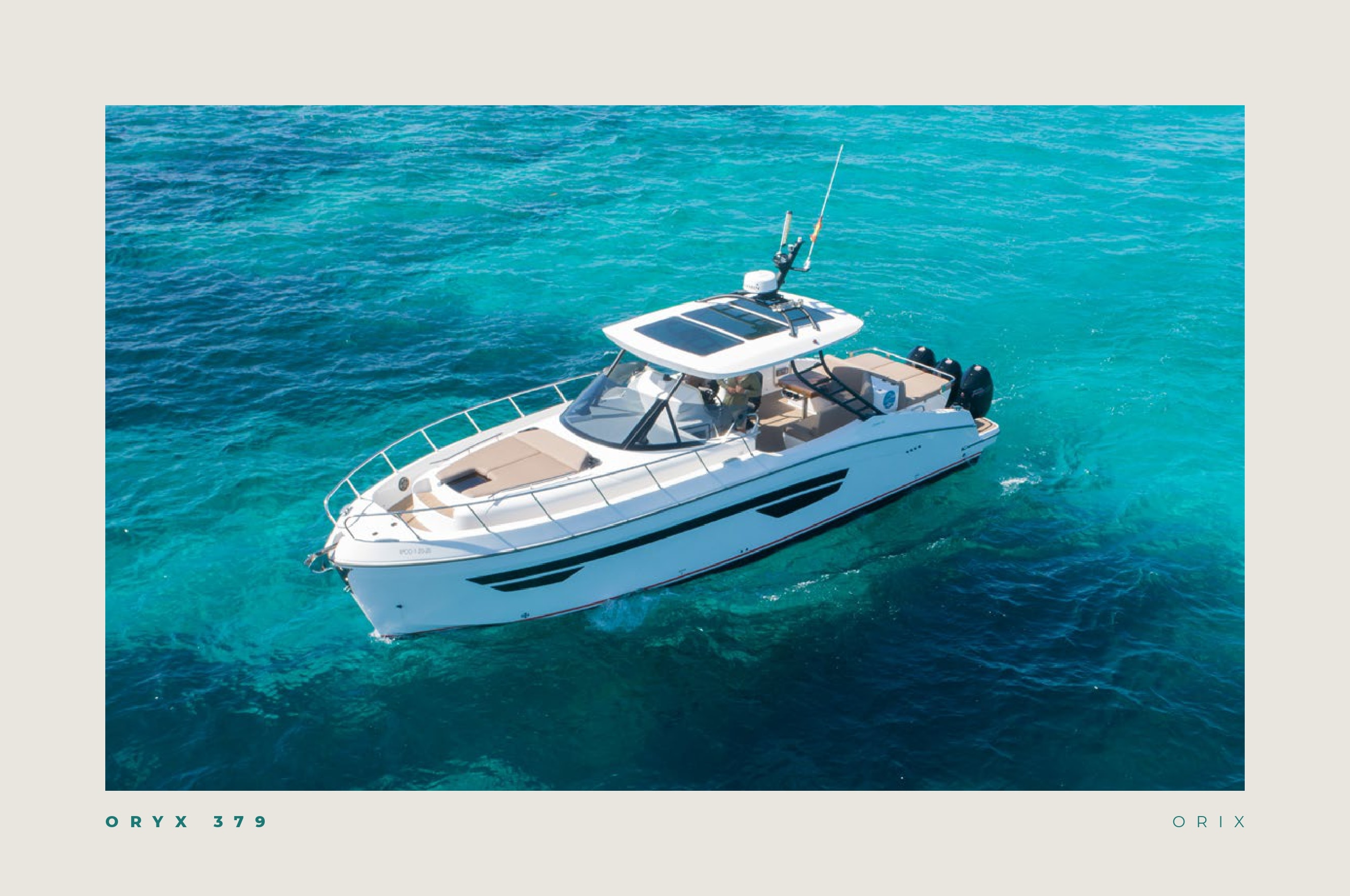 ORYX 379  yacht charter Ibiza — photo 3