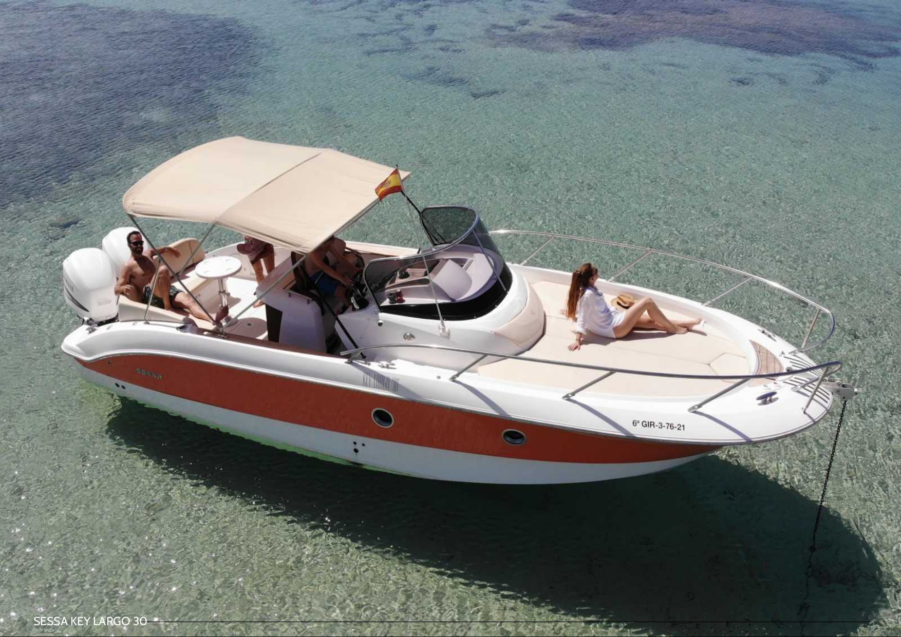 SPANTERA ROSA yacht charter Ibiza — photo 3