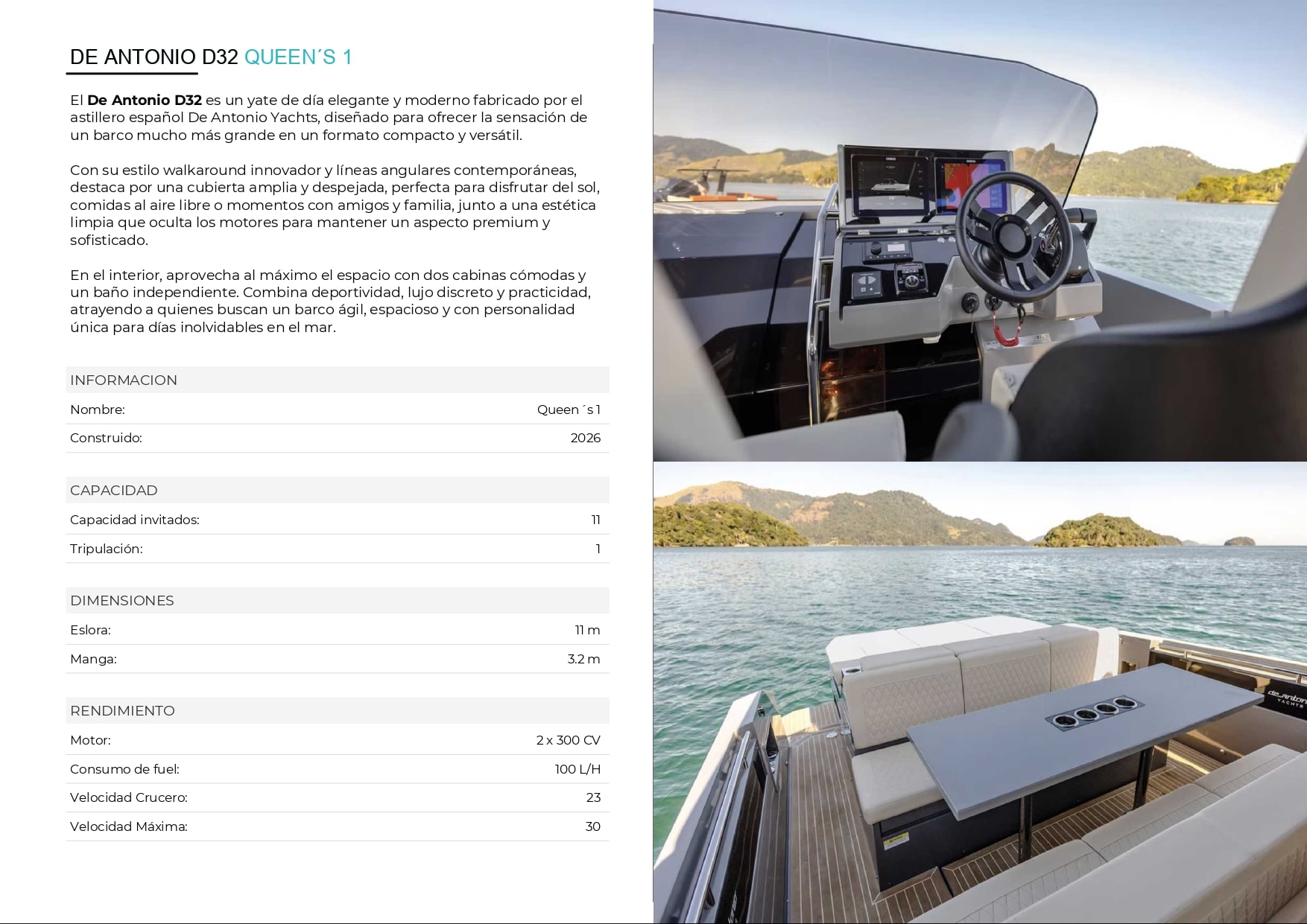 QUEEN S1 yacht charter Ibiza — photo 3