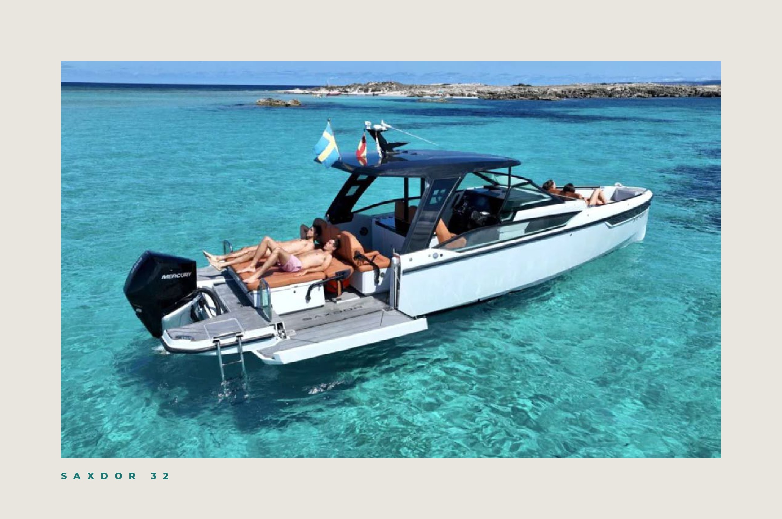 SAXDOR 32 yacht charter Ibiza — photo 3
