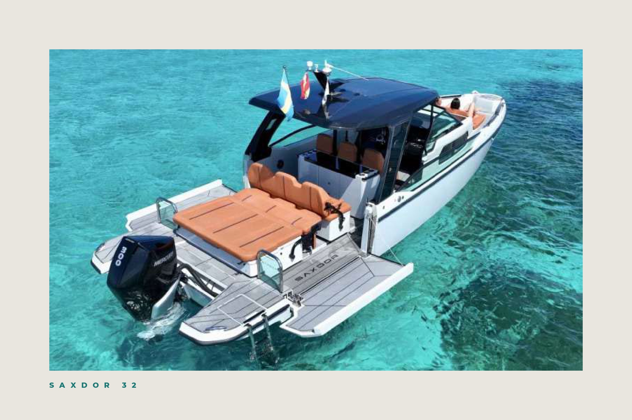 SAXDOR 32 yacht charter Ibiza — photo 5