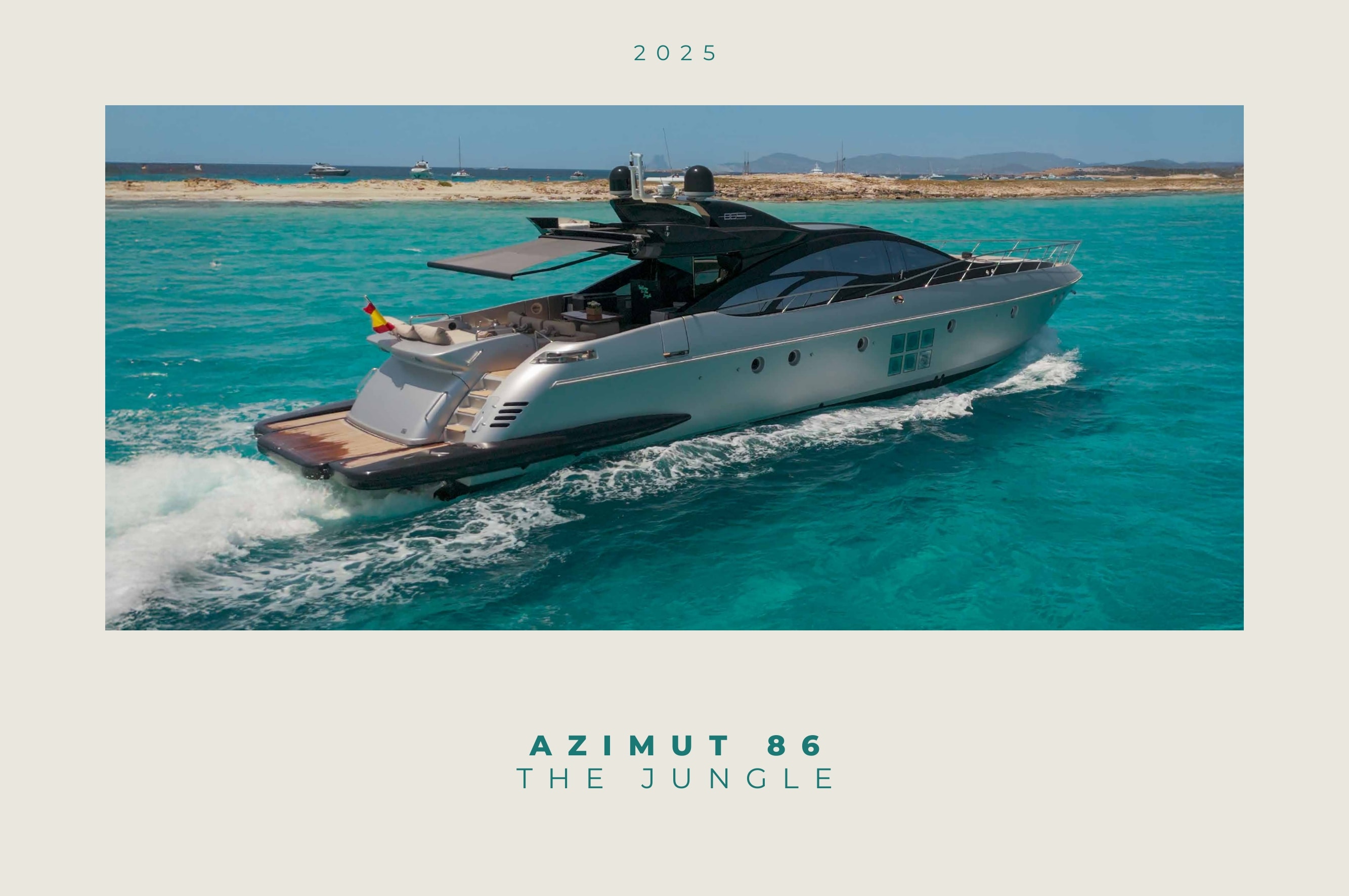 THE JUNGLE yacht charter Ibiza — photo 2