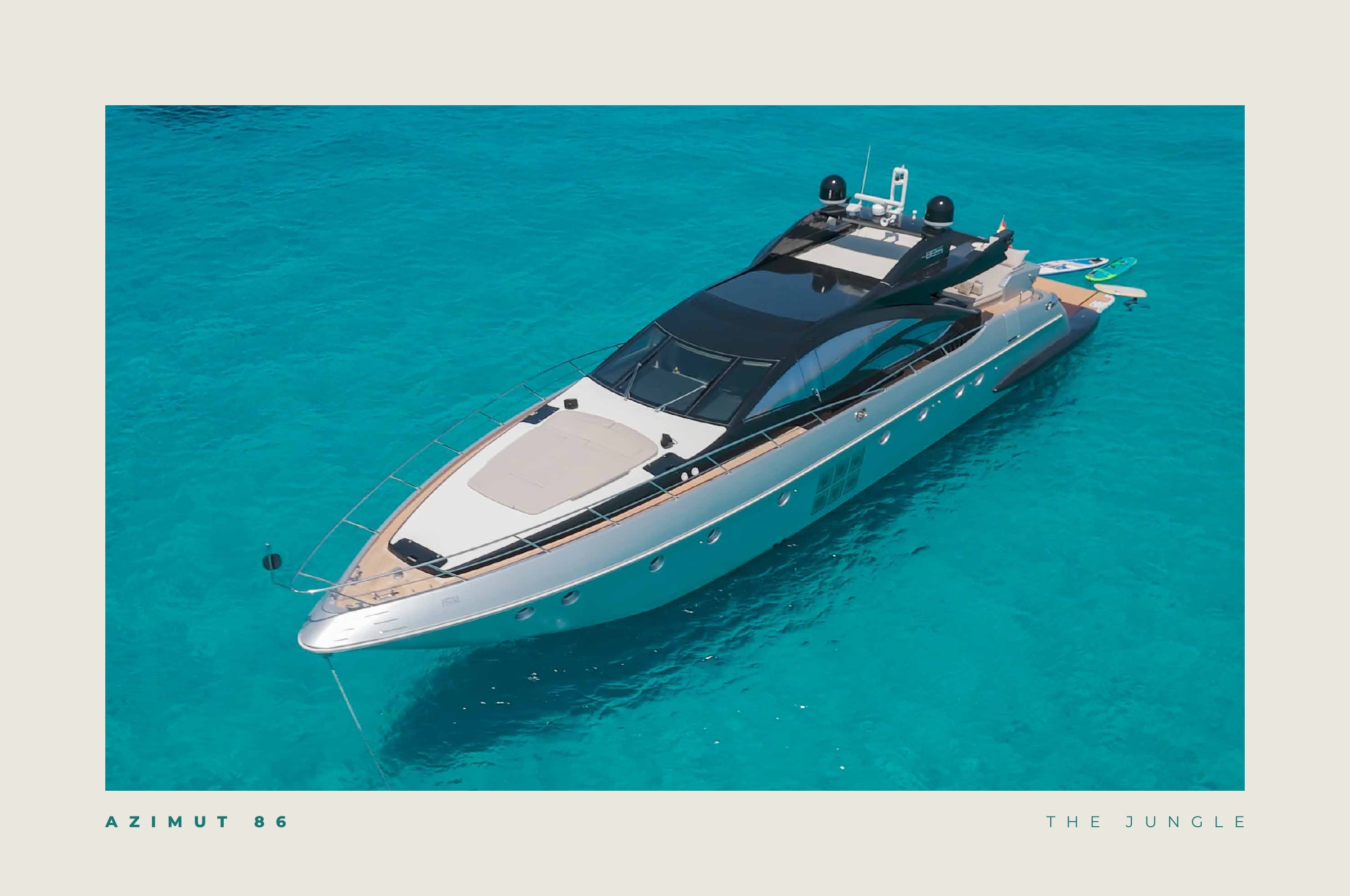 THE JUNGLE yacht charter Ibiza — photo 4