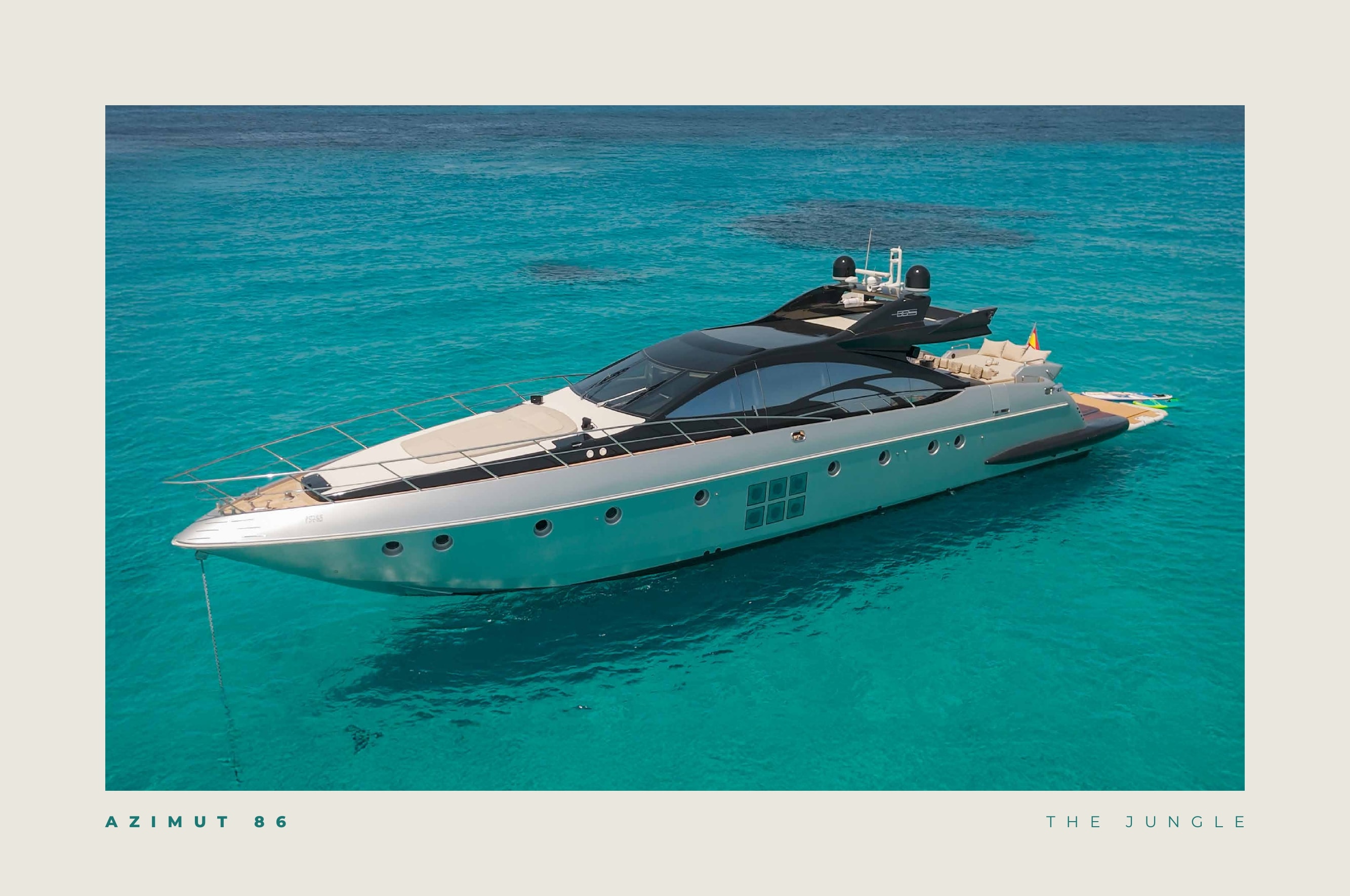 THE JUNGLE yacht charter Ibiza — photo 5