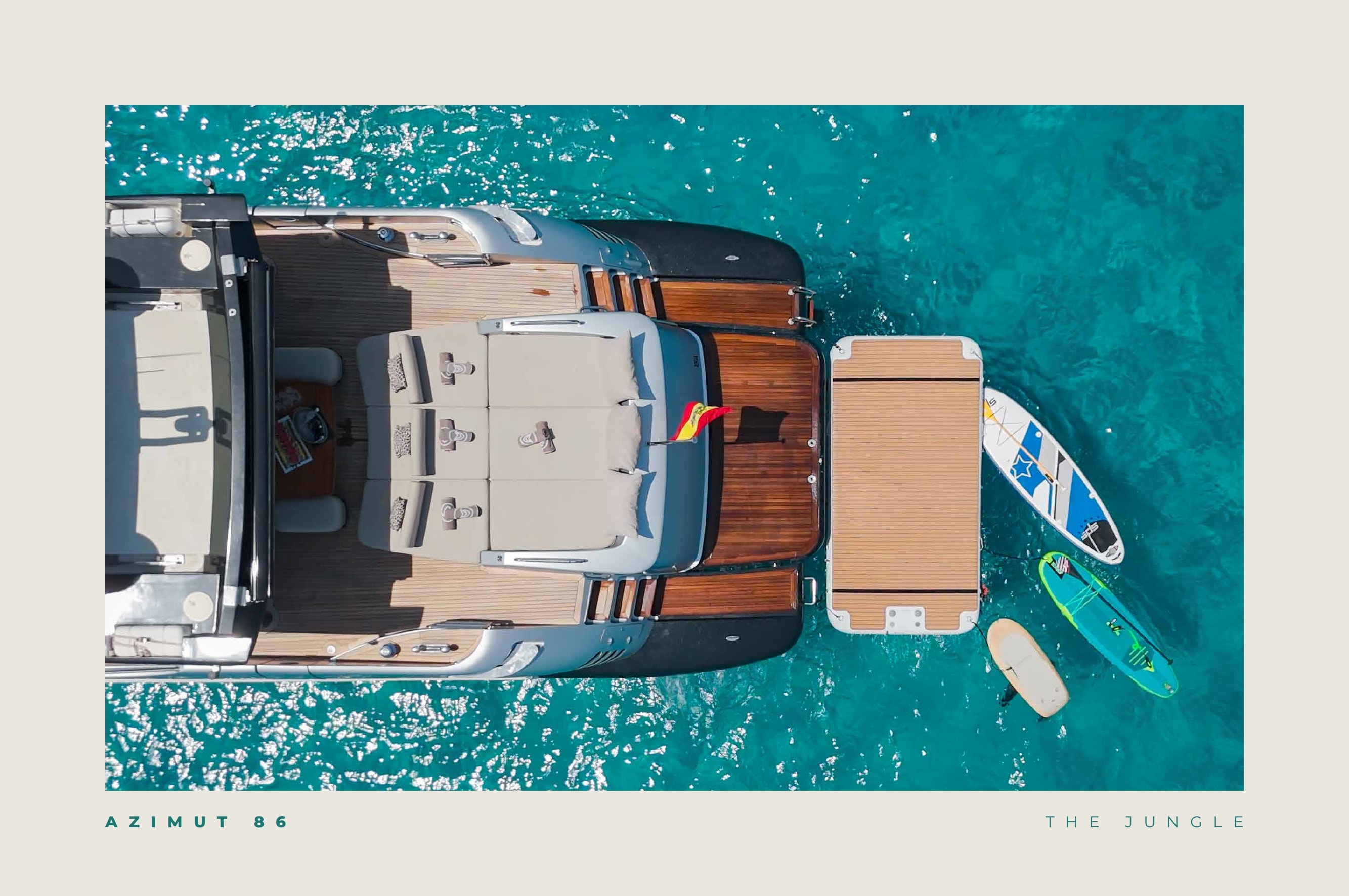 THE JUNGLE yacht charter Ibiza — photo 6