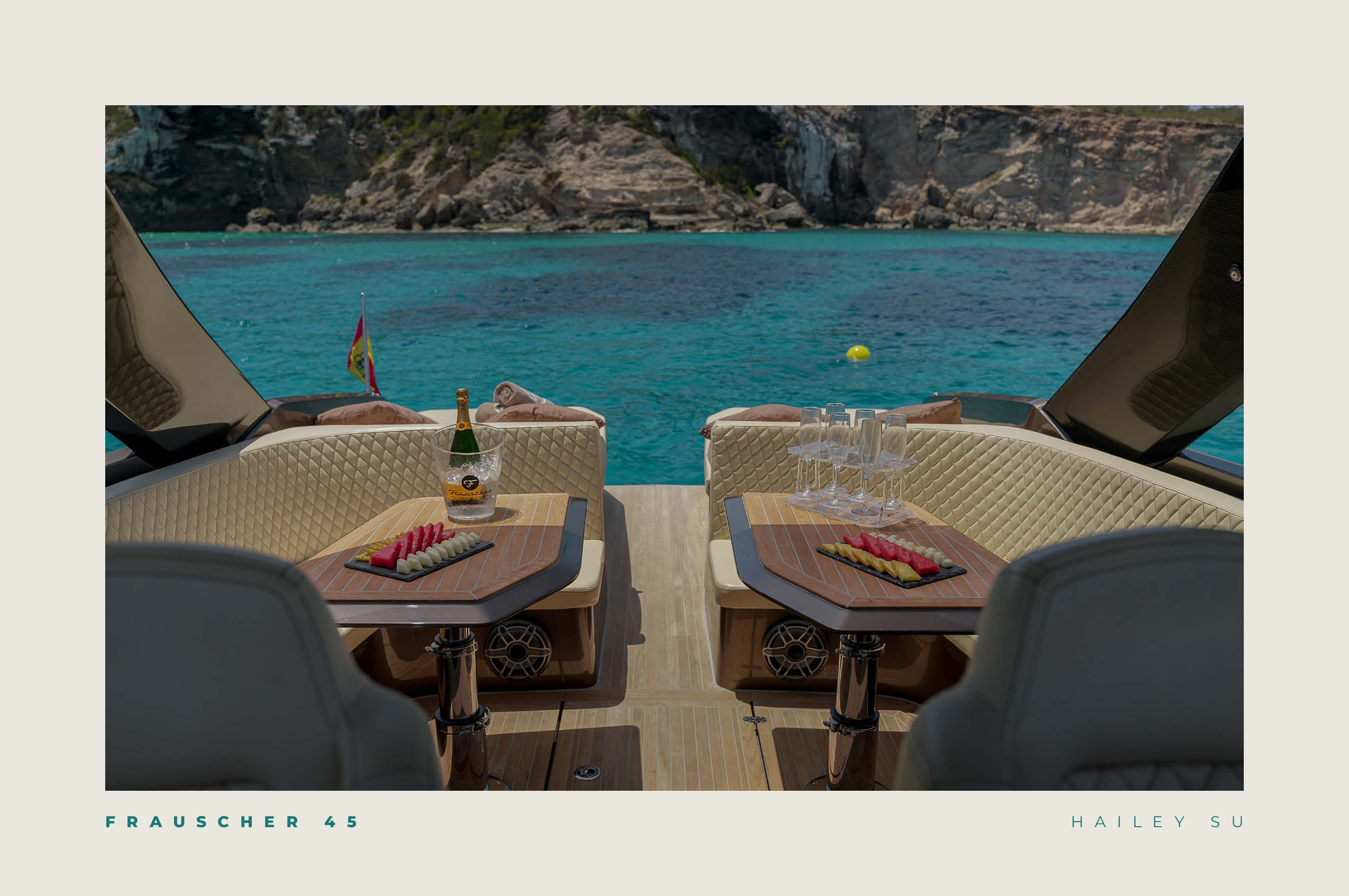 HAILEY SU yacht charter Ibiza — photo 12